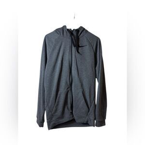 Nike Men's Gray zip up jacket small